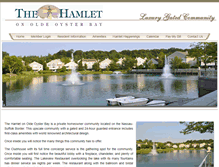Tablet Screenshot of hamletoysterbay.com